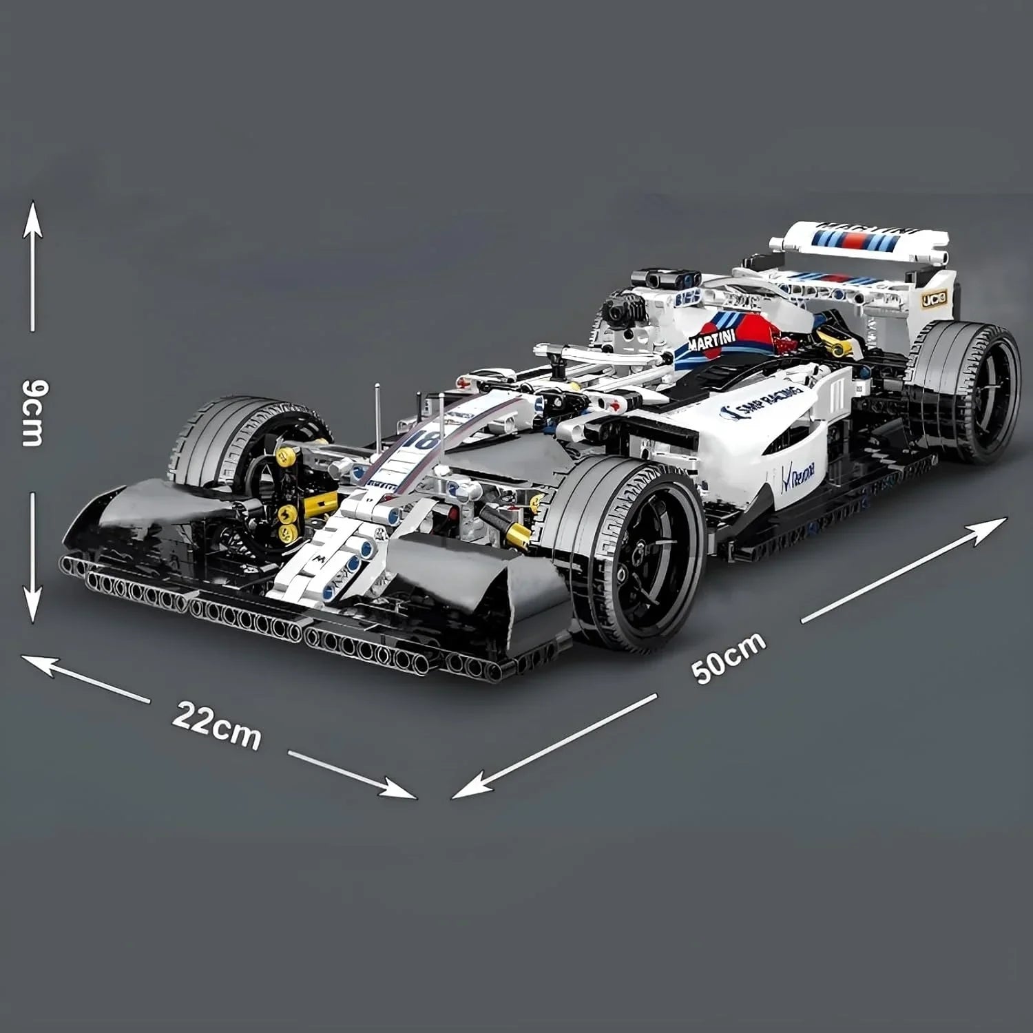 F1 Williams Lackierung Auto 1152 Teile