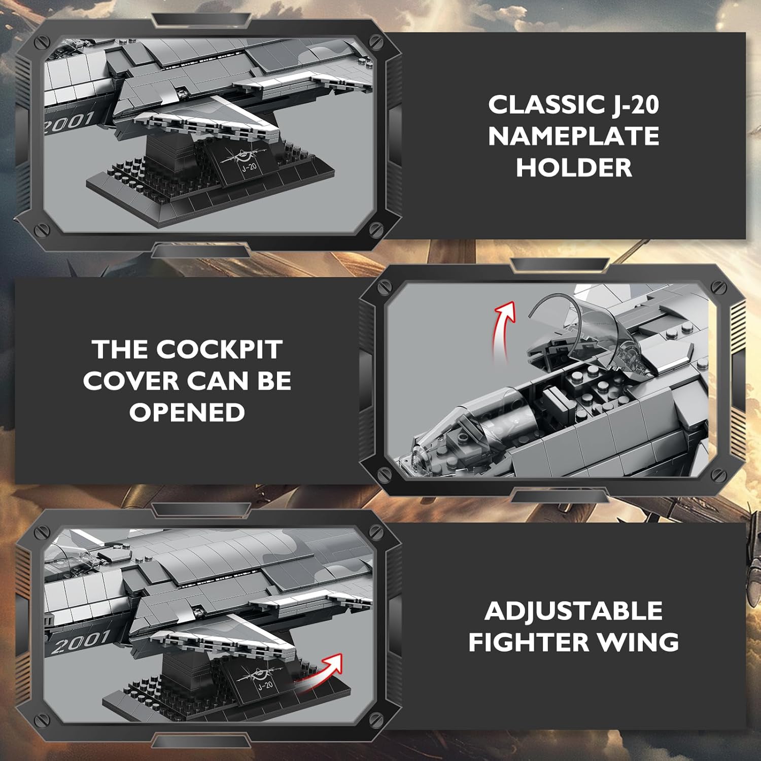 J-20 Kampfflugzeug 1918Teile