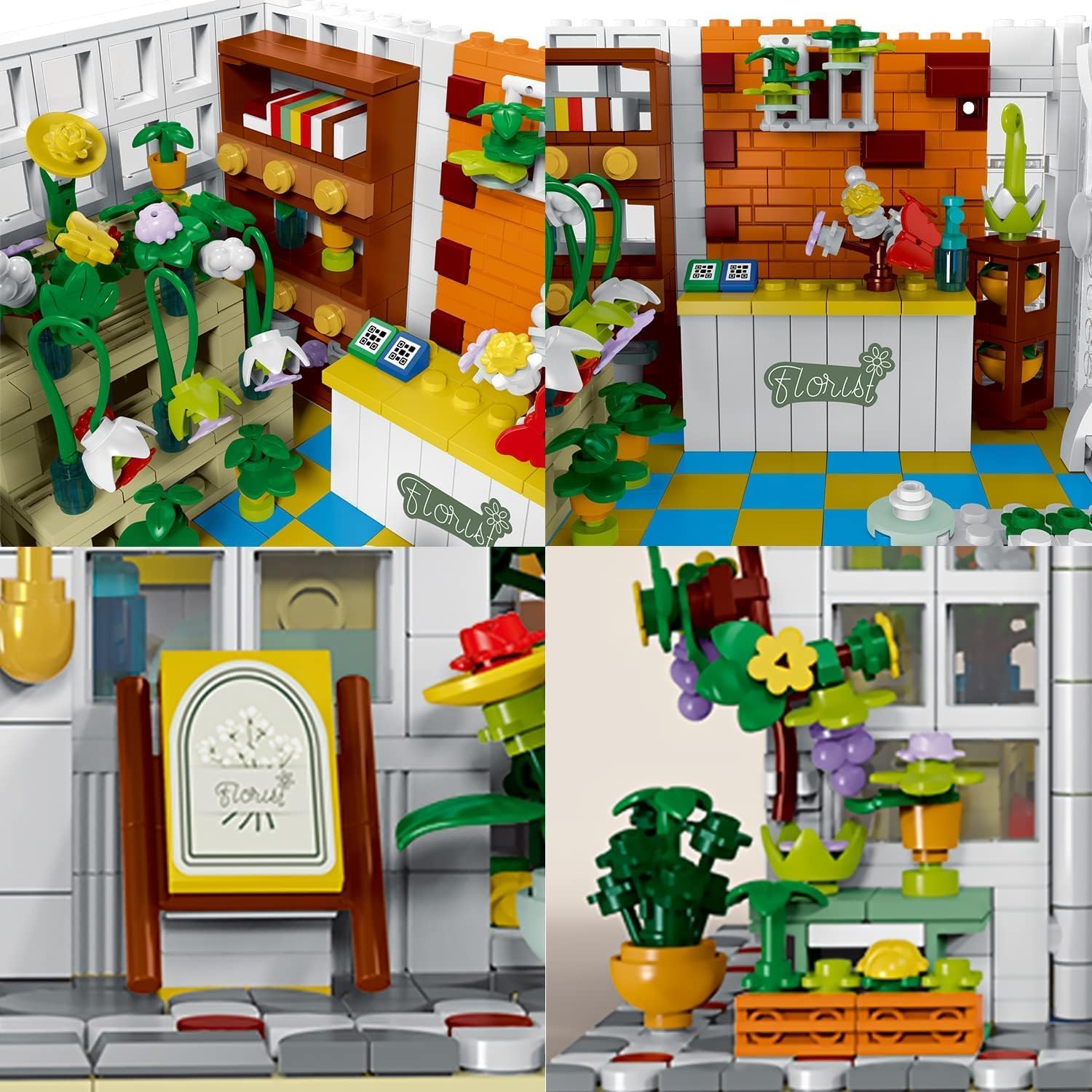 The Flower Shop 1593PCS