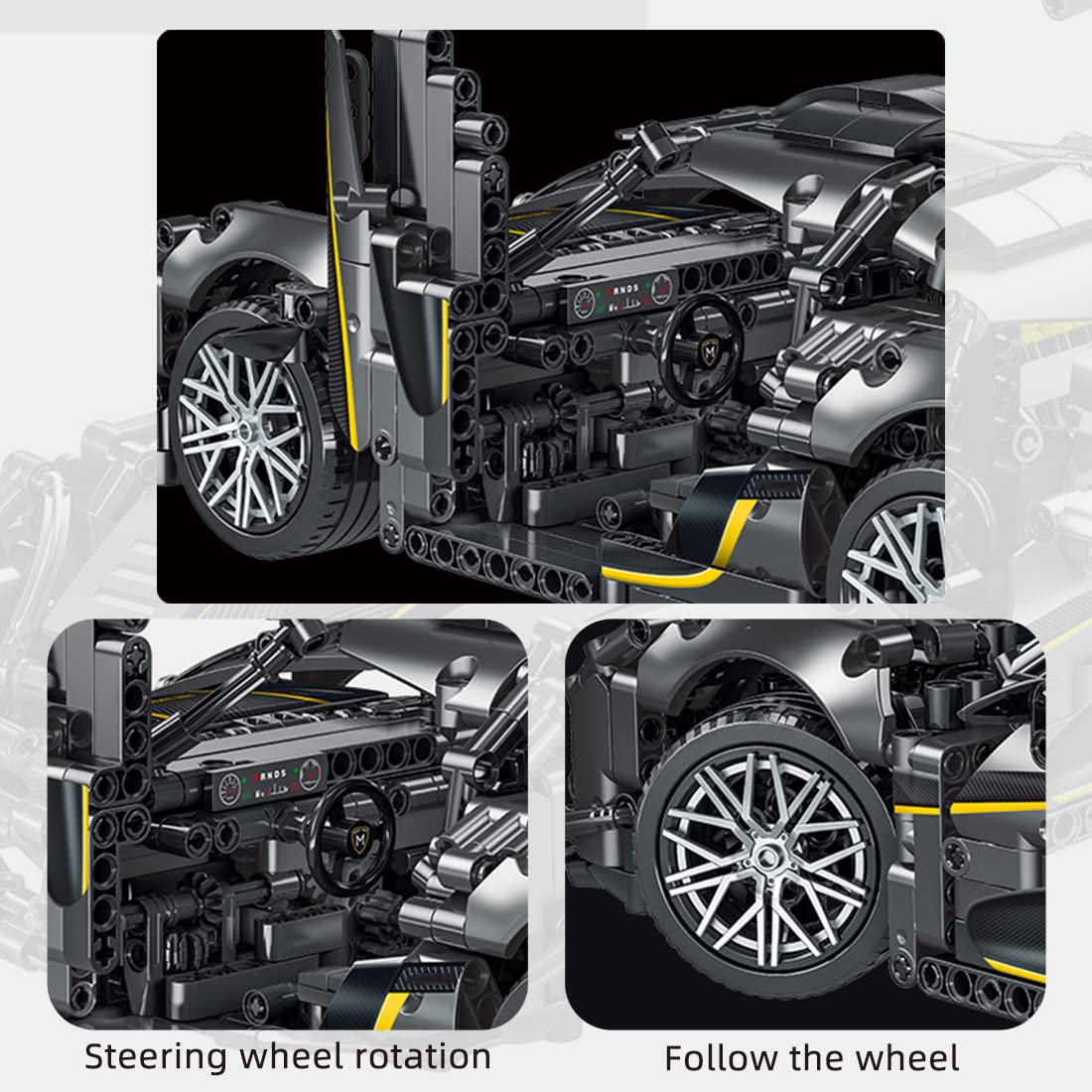 Black Regera R Hypercar 1505PCS