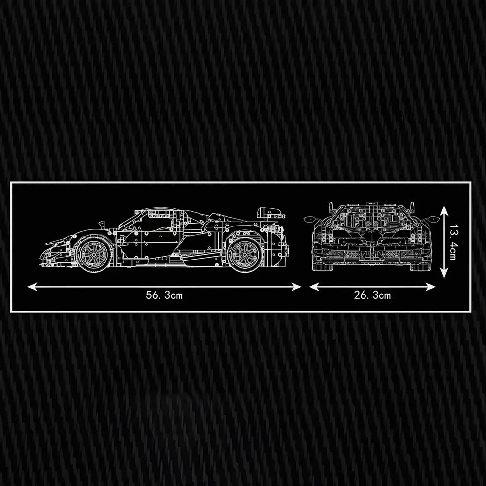 Huayra Hyper Car 4802PCS