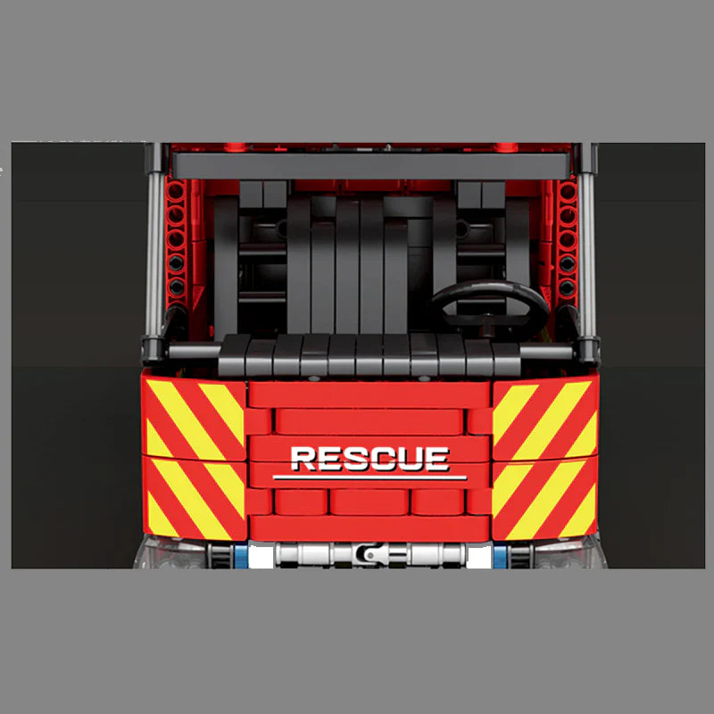 Der Feuerwehrwagen 3266 Teile