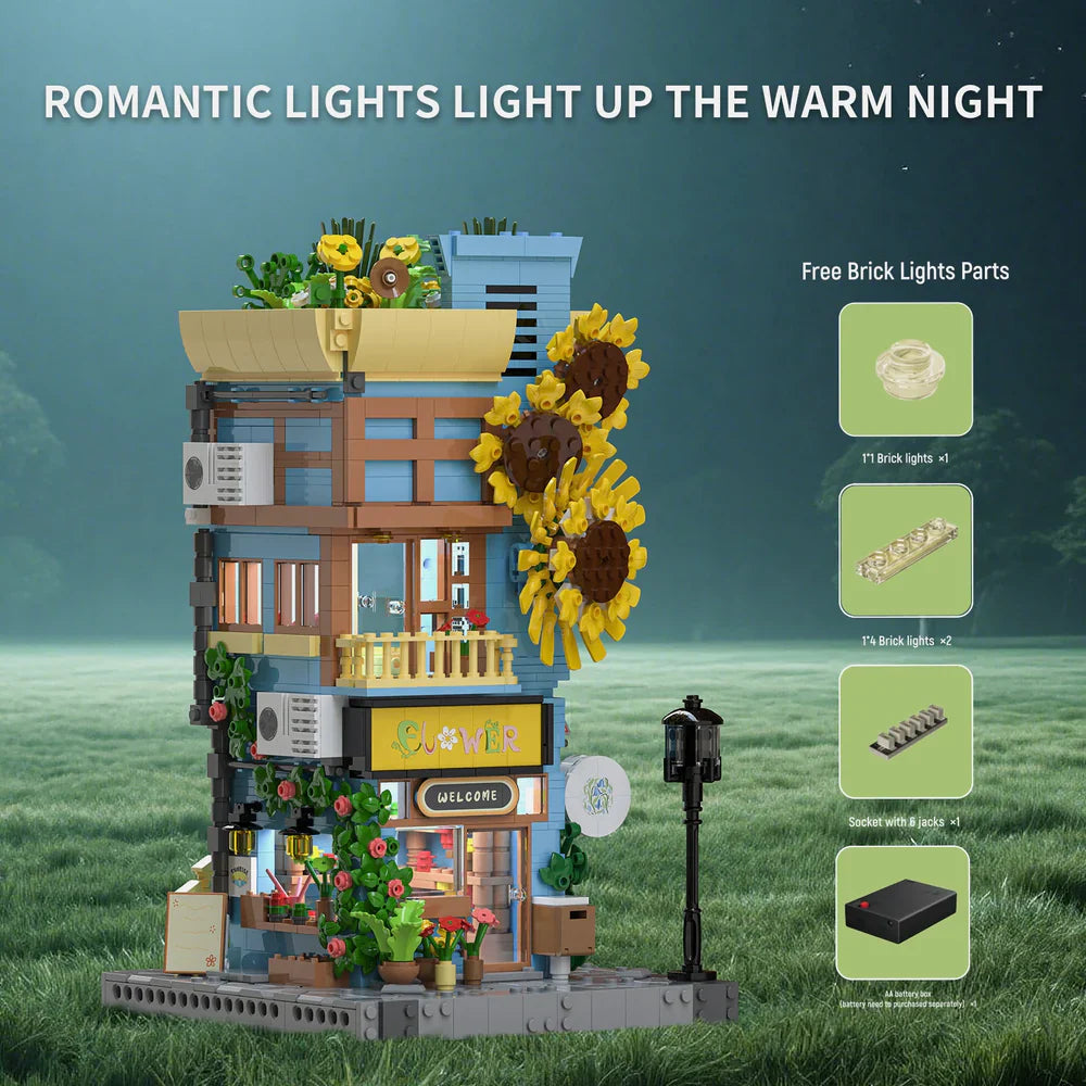The Sunflower House 1582PCS