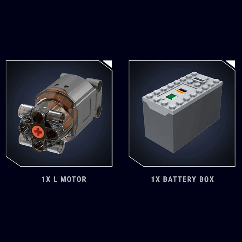 V8-Motor 534 TEILE
