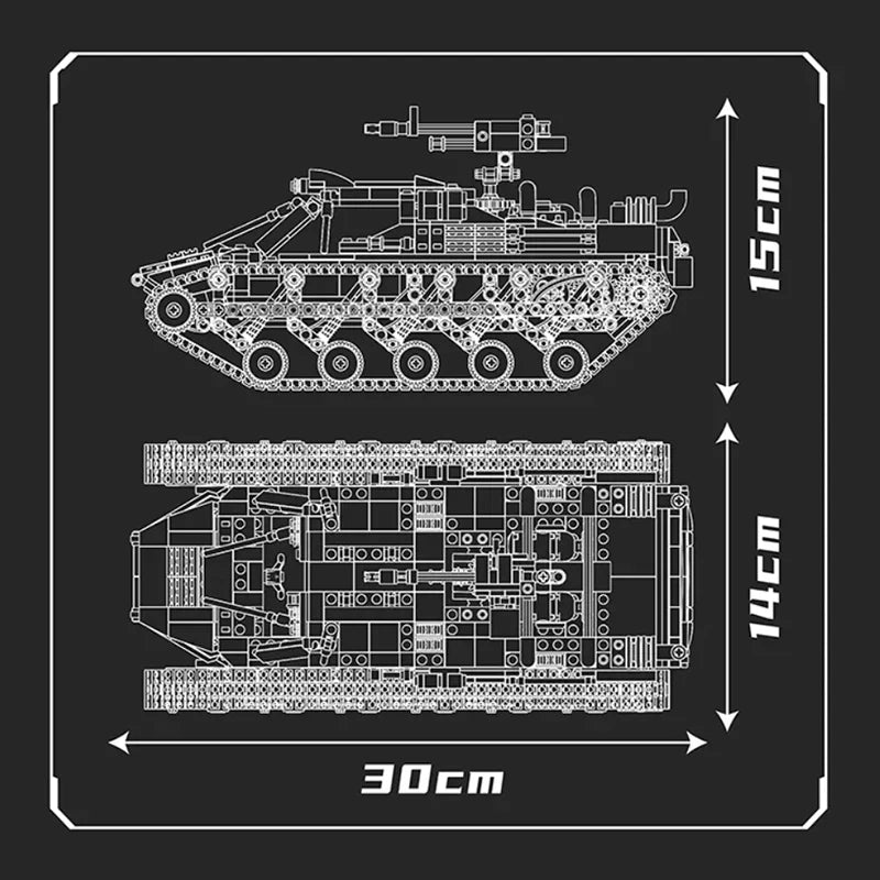 EV2 All-terrain Tank 1046PCS