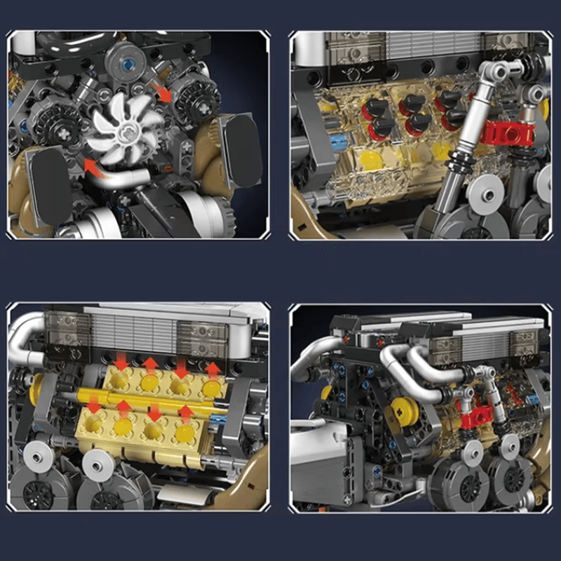 W16 Motor 951 Teile