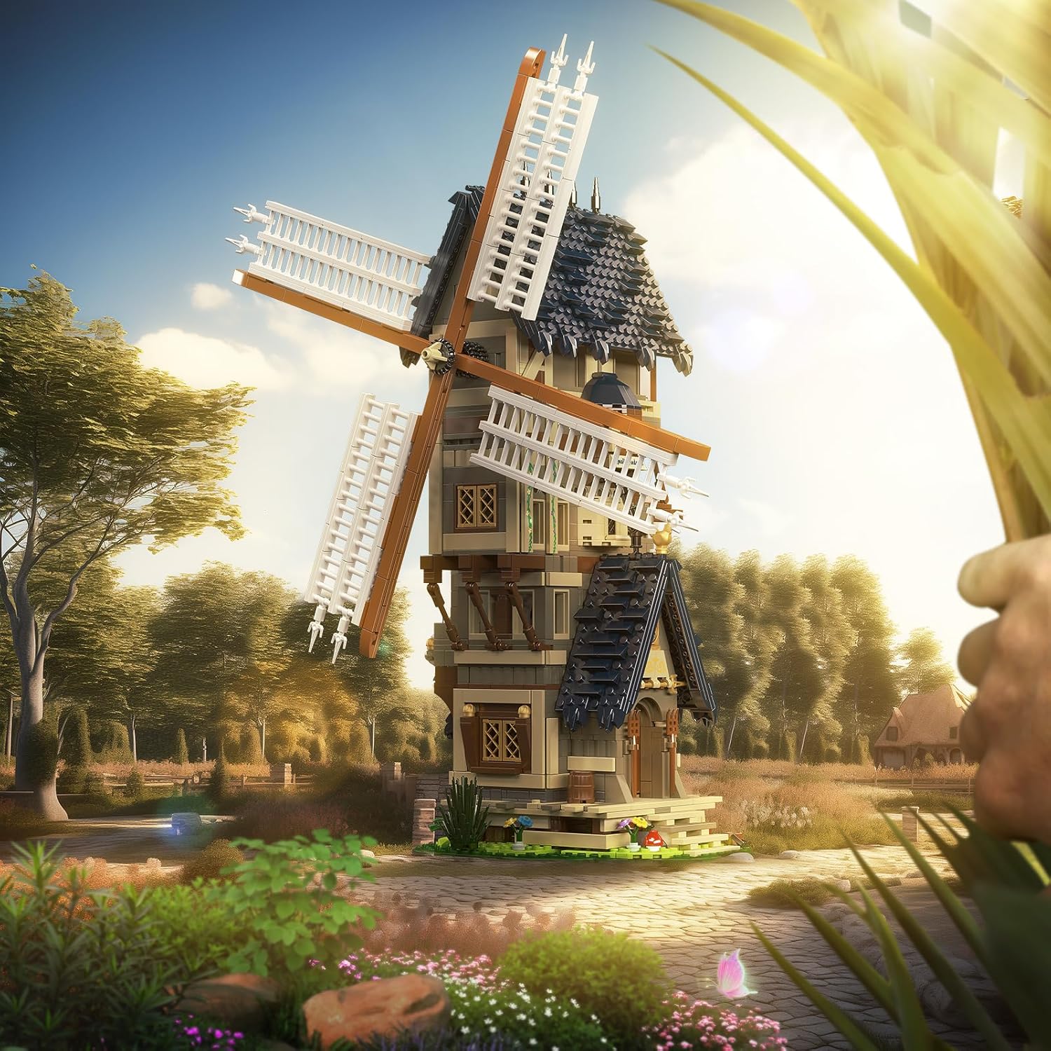 Medieval World Windmill 1584PCS