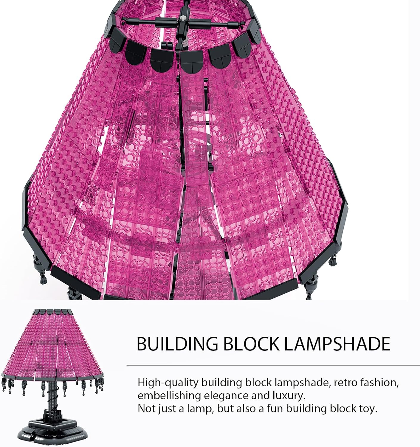 Retro Trapezoidal Table Lamp 900PCS