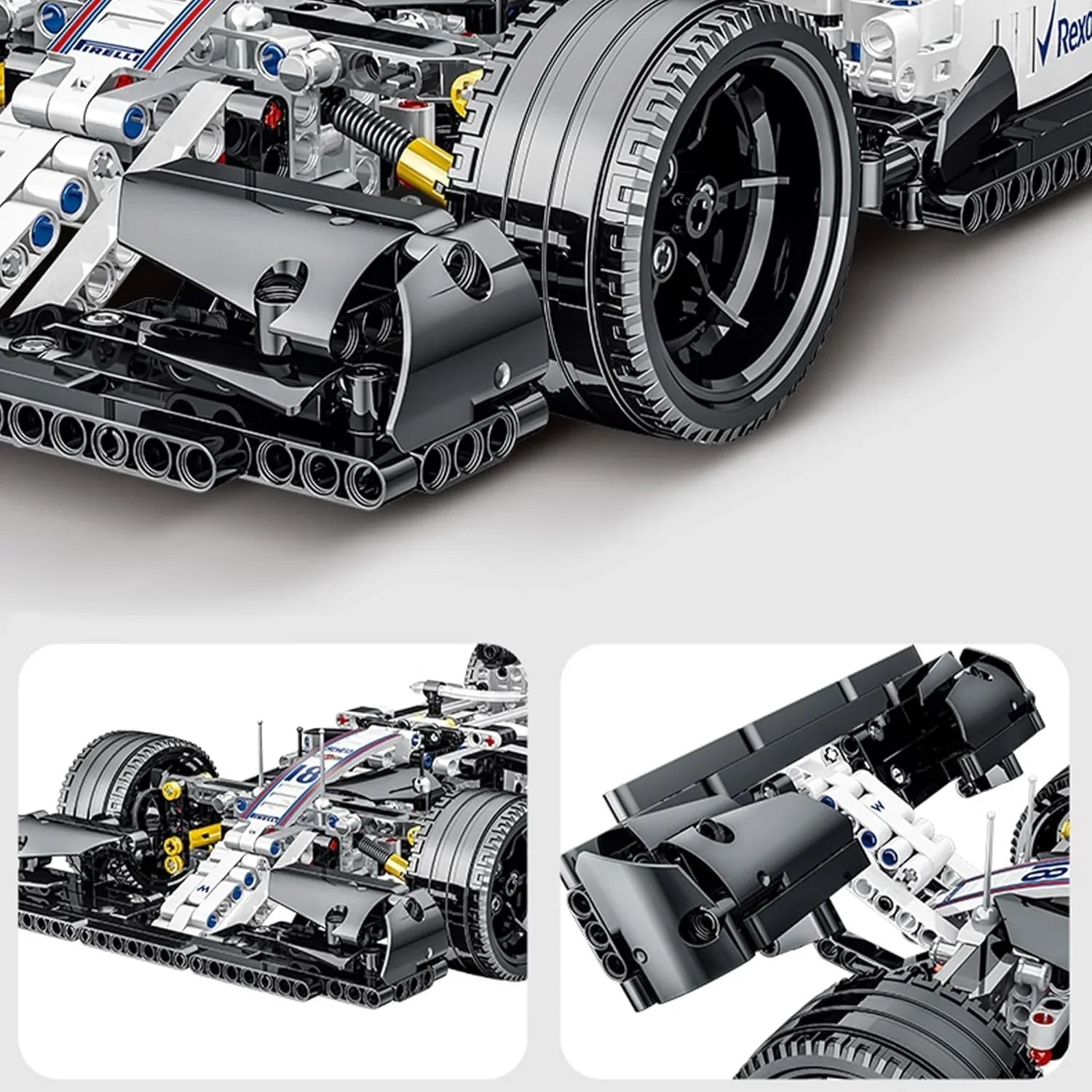 F1 Williams Lackierung Auto 1152 Teile