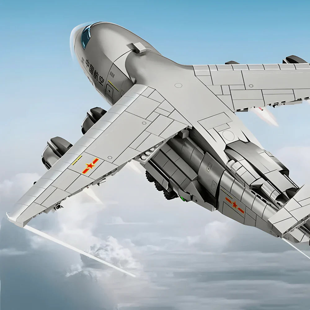 Avion de transport Y-20 ultime 1416 pièces