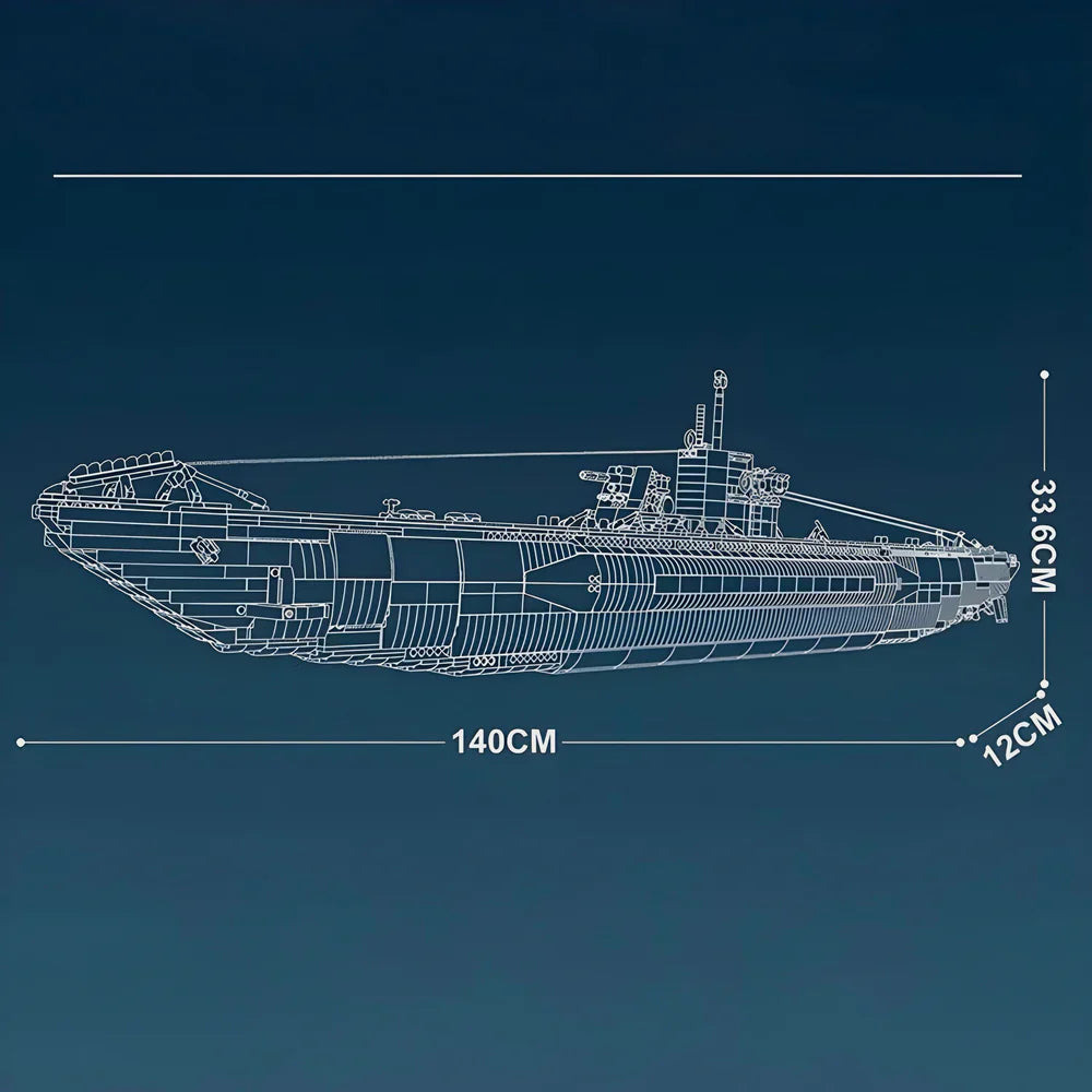German U-Boat Limited Edition 3986PCS