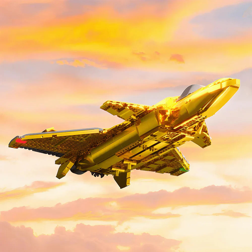 Gold Edition J-20 Kampfflugzeug 1202 Teile