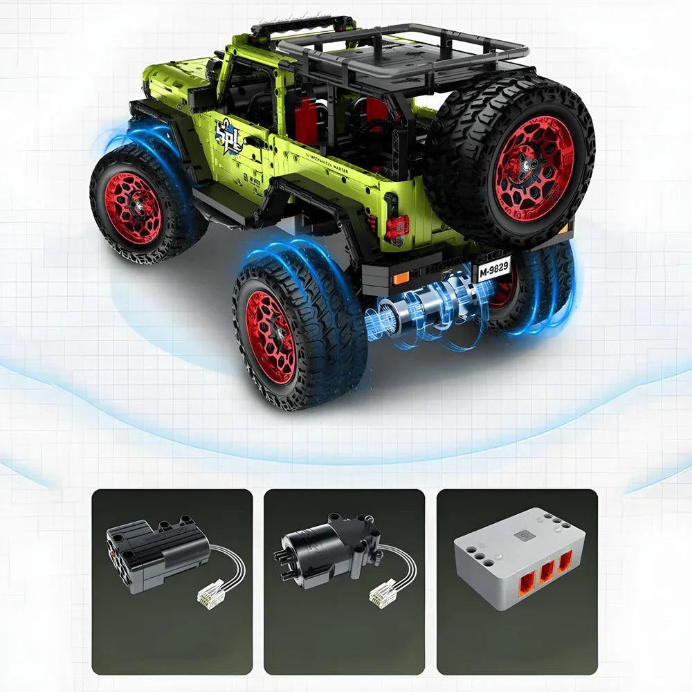 Geländewagen 4x4 2544 Teile