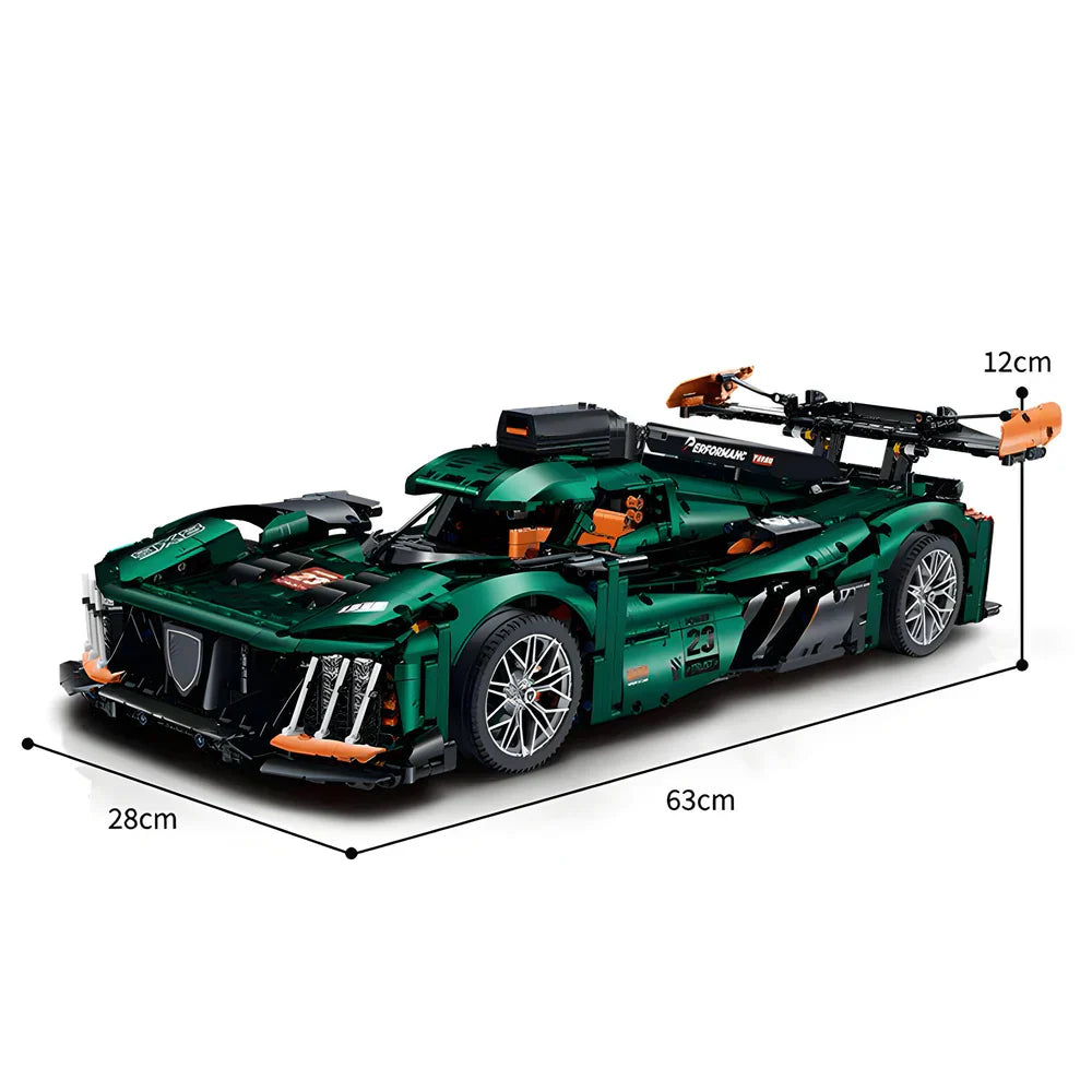 24h ultimativer Rennwagen 3745 Teile
