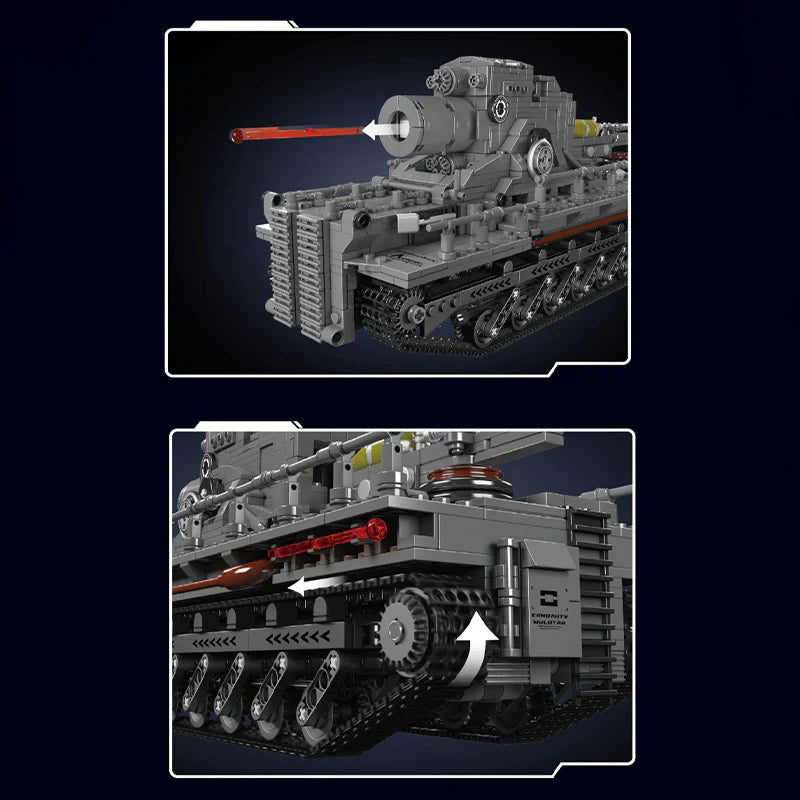 Karl-Mörser-Panzer 1648 Teile