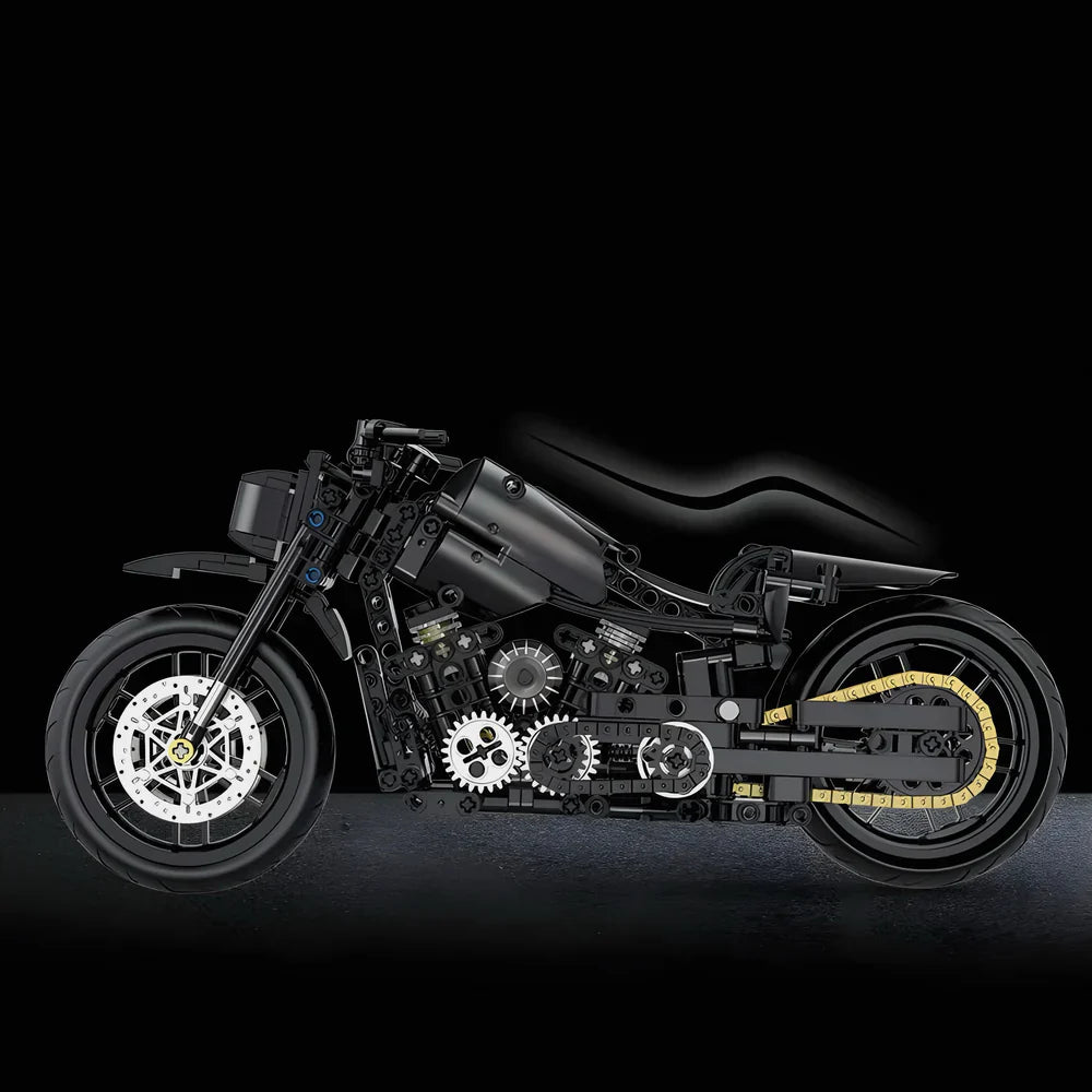 Klassisches V-Twin Motorrad 586 Teile