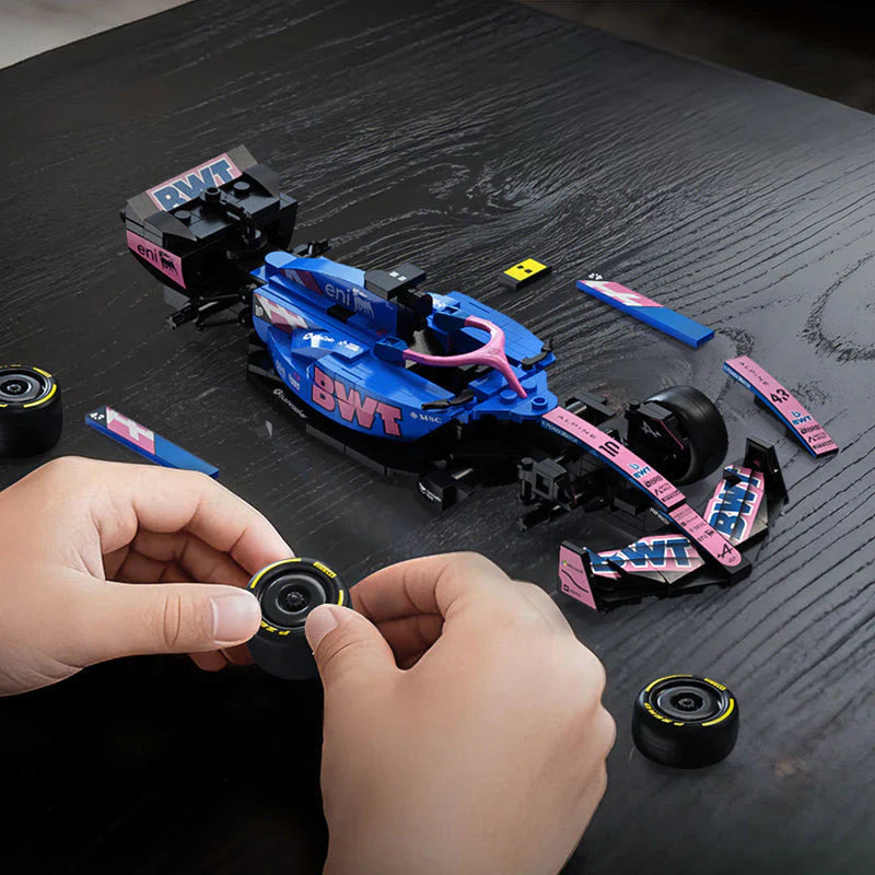 Mini Bricks Alpine F1 Team Auto 302 Teile