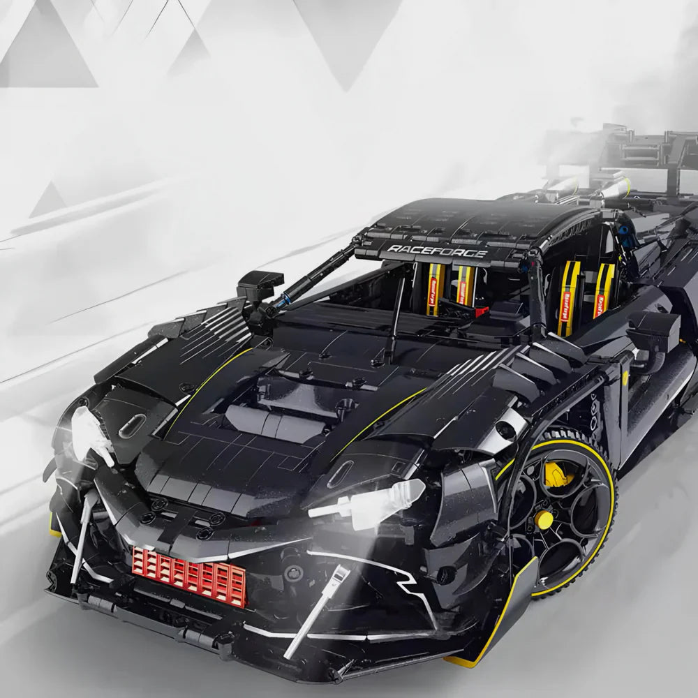 Supercar allemand de course 3728 pièces