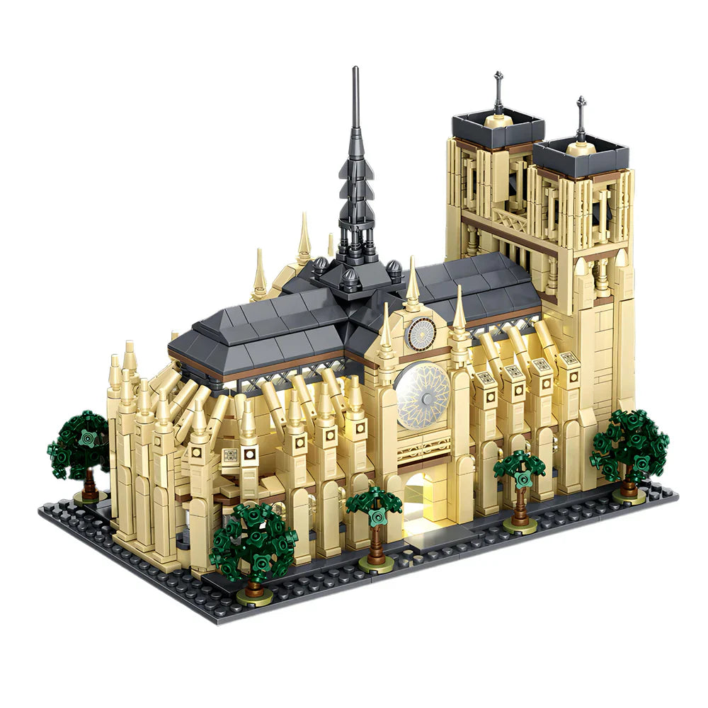 Kathedrale Notre-Dame Ikonische Gotik 1758 TEILE