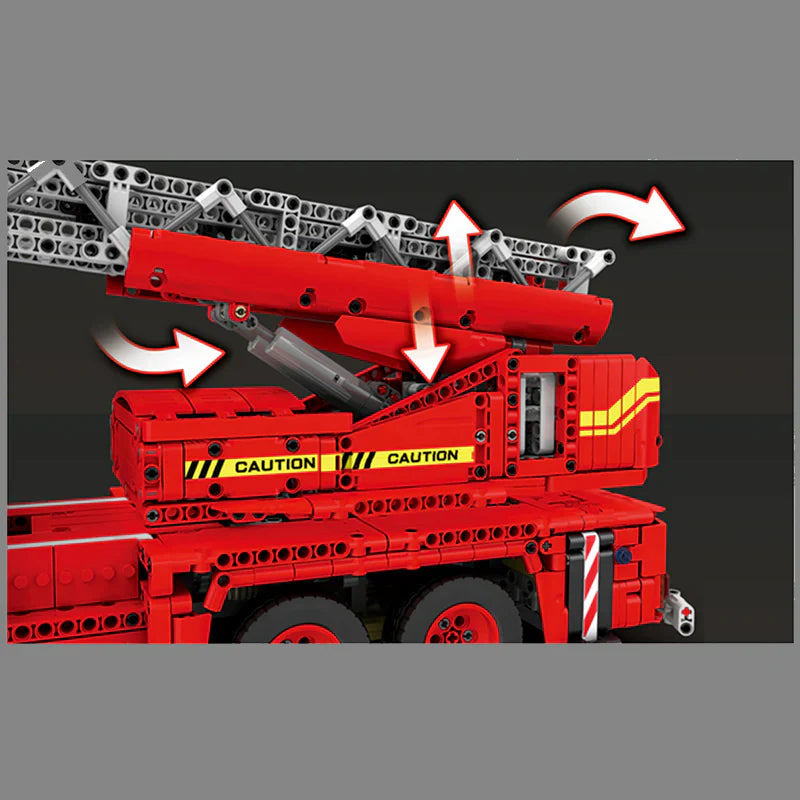 Der Feuerwehrwagen 3266 Teile