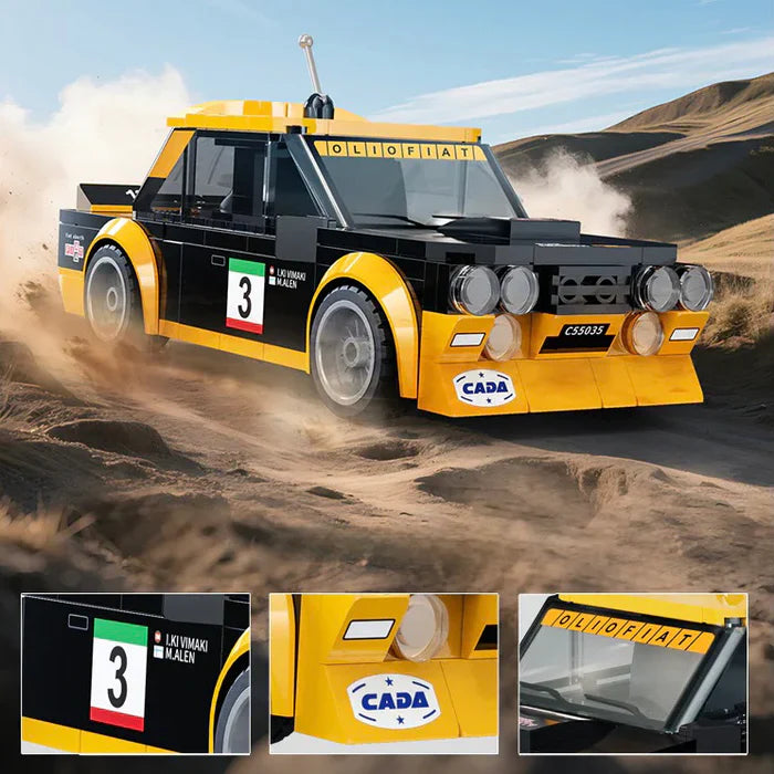 Mini Bricks 131Abarth Classic Rally 256PCS