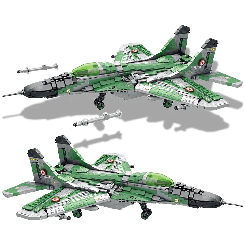 MIG-29 Plane 1837PCS