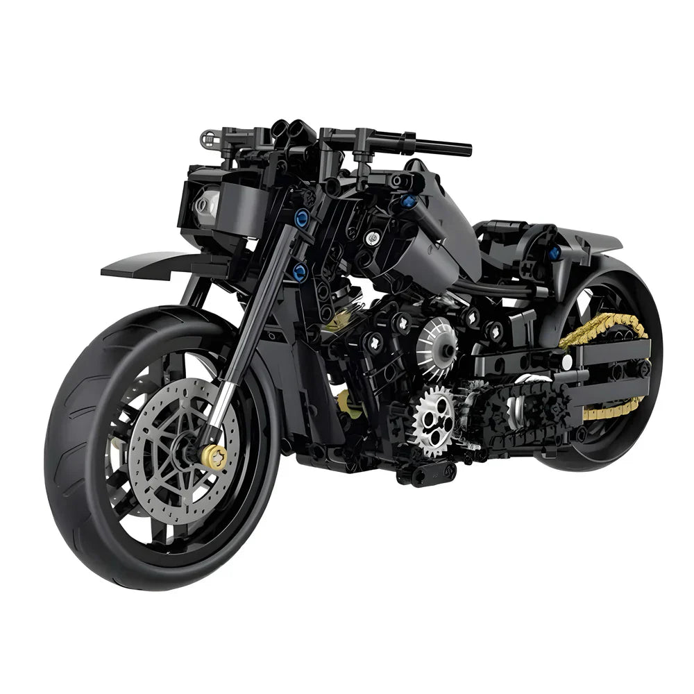 Klassisches V-Twin Motorrad 586 Teile