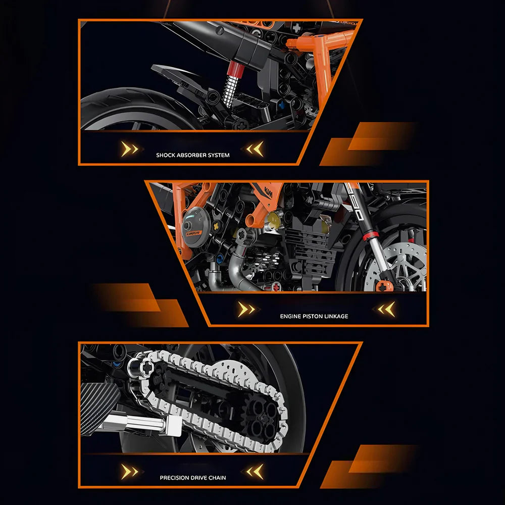 KTM 1290 Super Duke R Sportmotorrad 580 Teile
