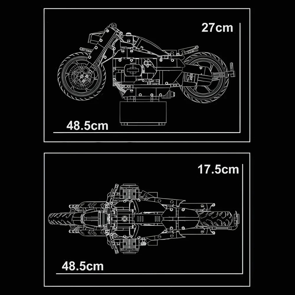 Deutsches R18 Motorrad 1672 Teile