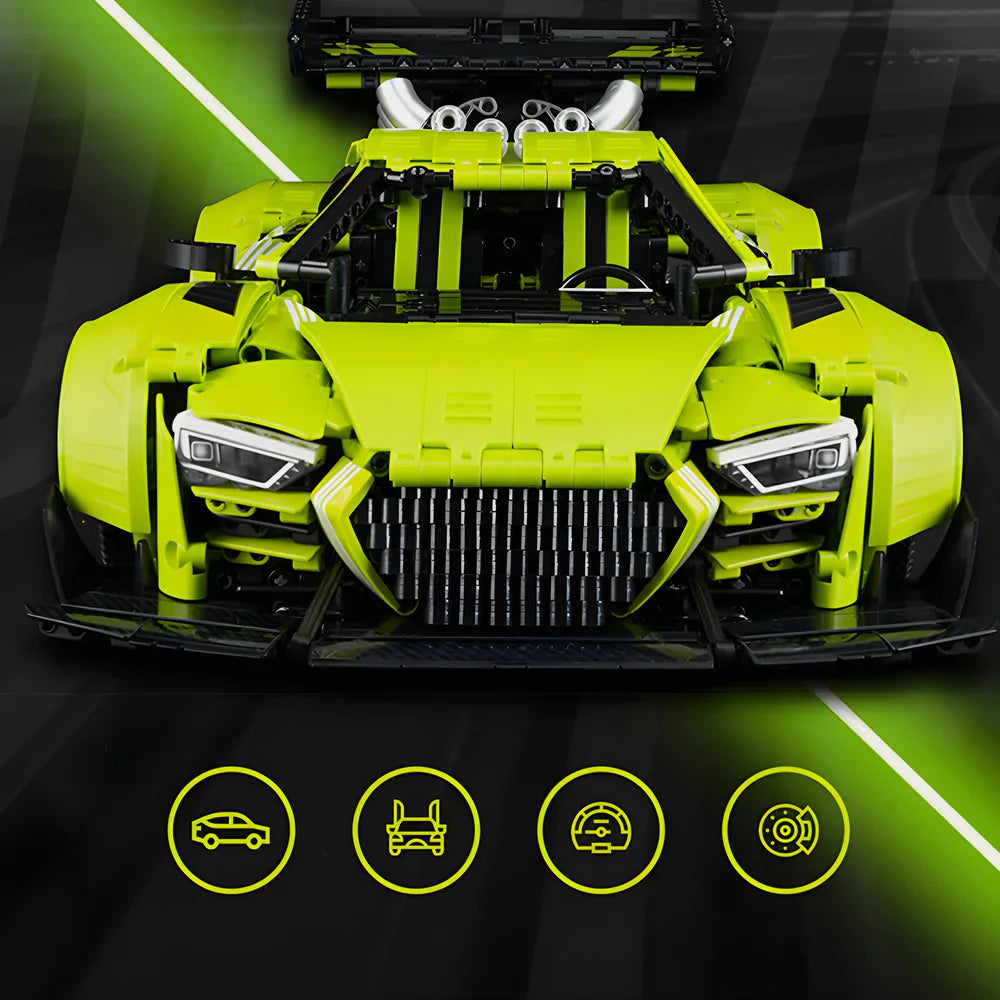 R8 Widebody Supercar 2641PCS