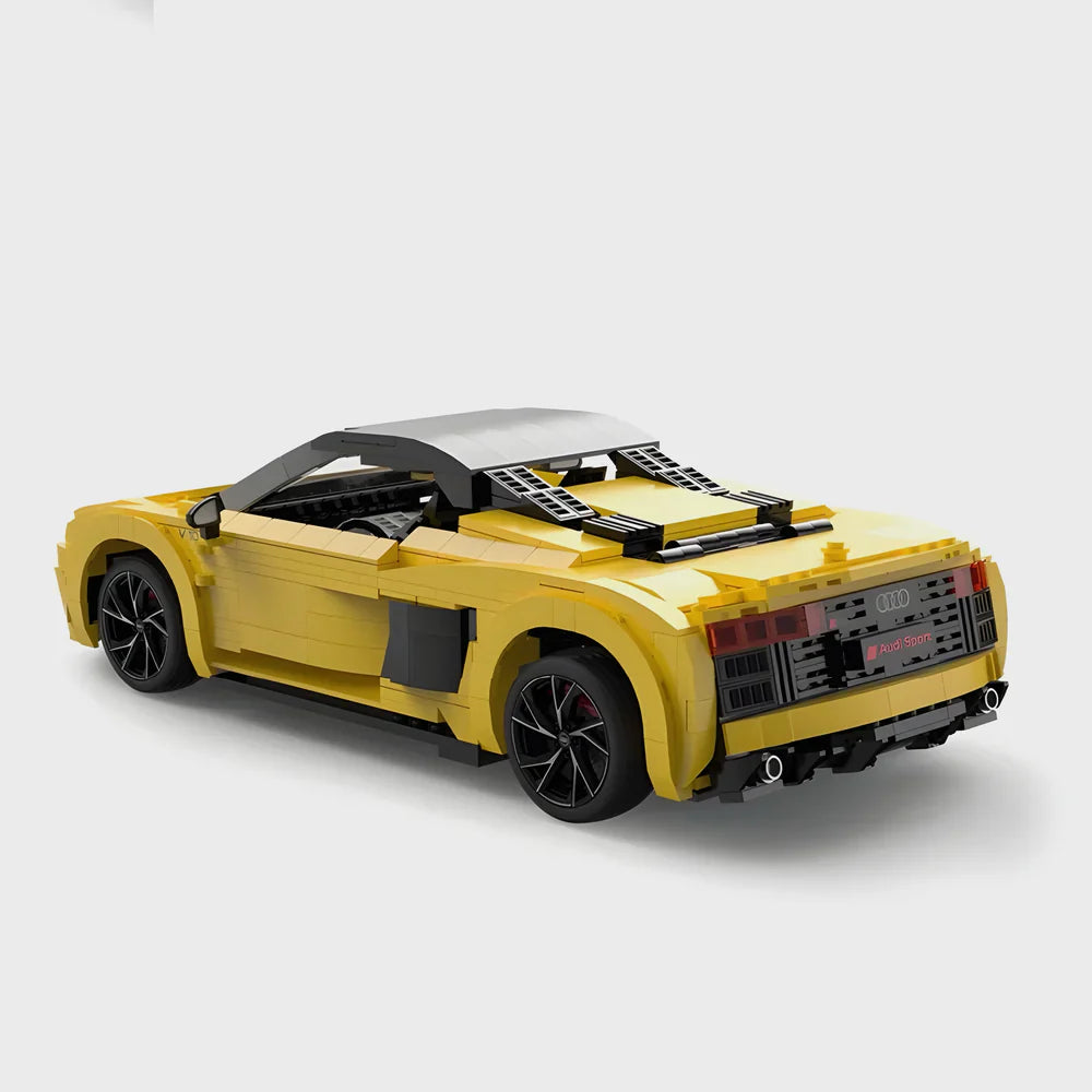 R8 Spyder Supercar Roadster 1442 Teile