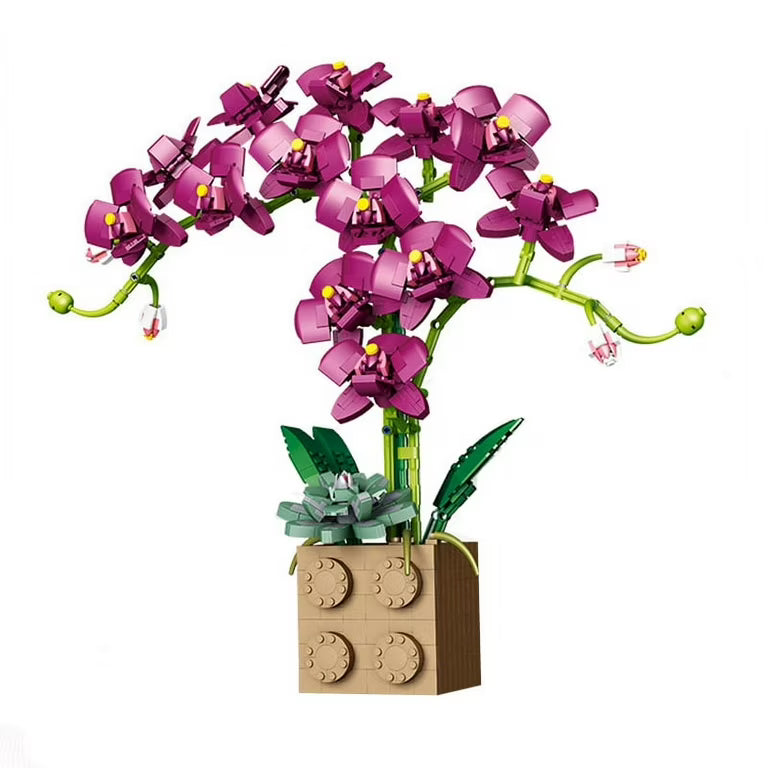 Pink Rose Blume 1369TEILE