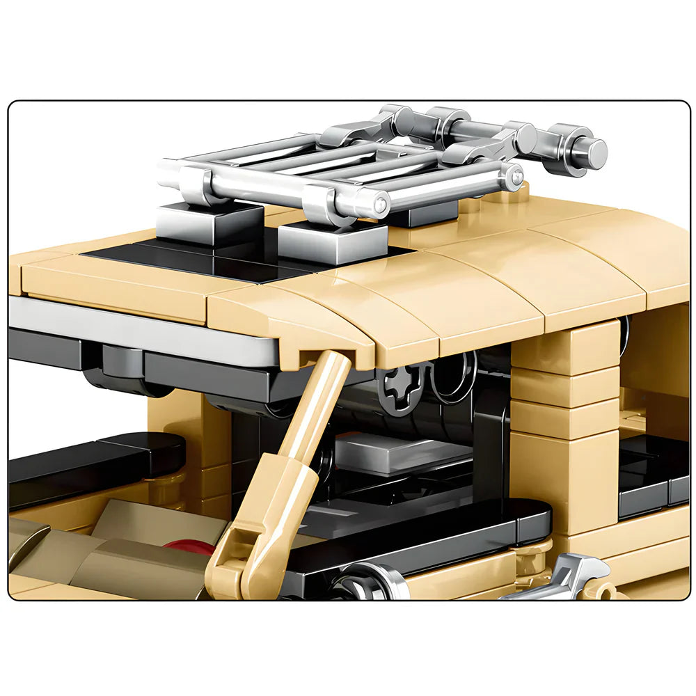 Minibricks Classic Italian City Car 468PCS