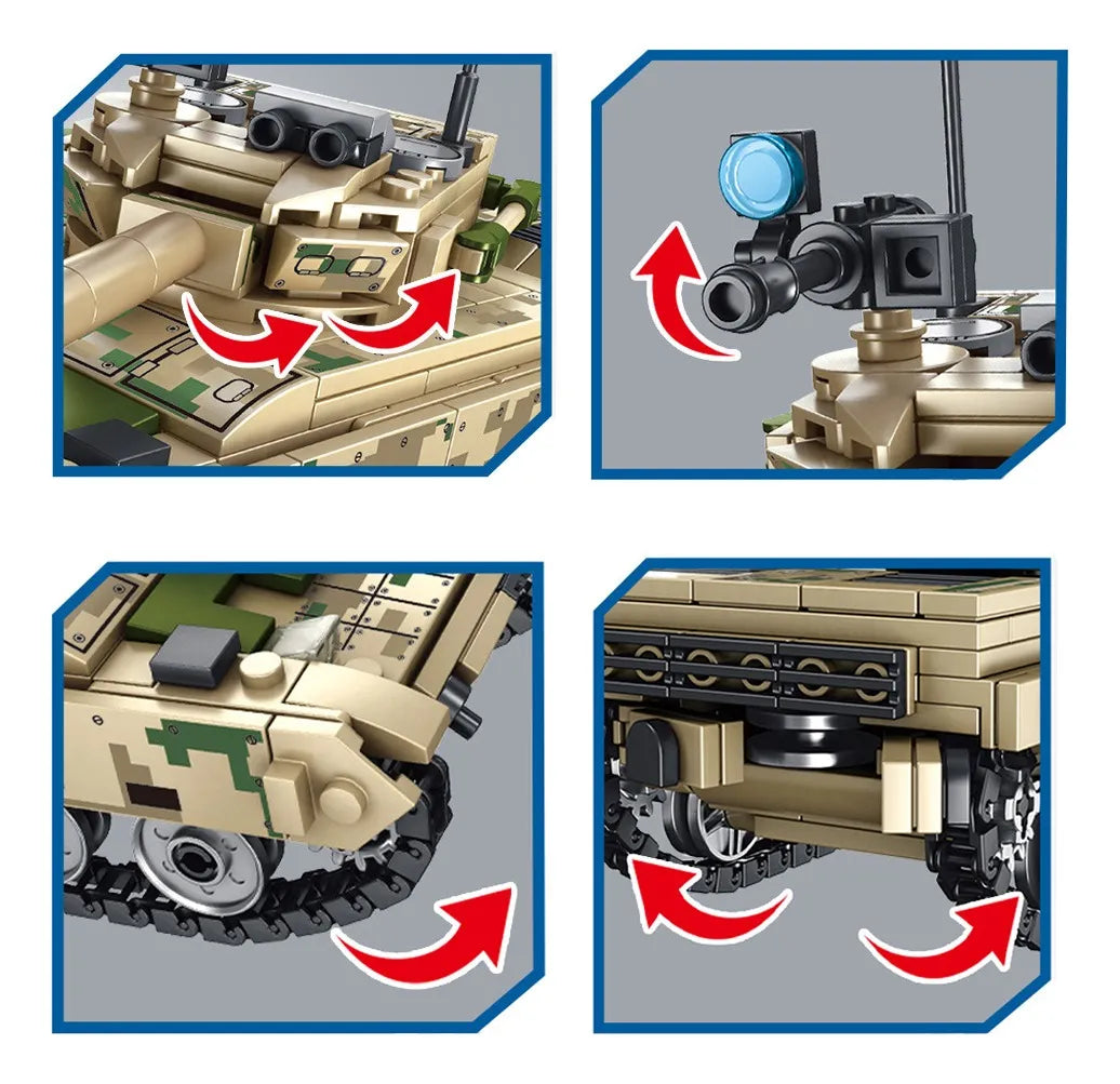 Iron Blood Panzer 432PCS