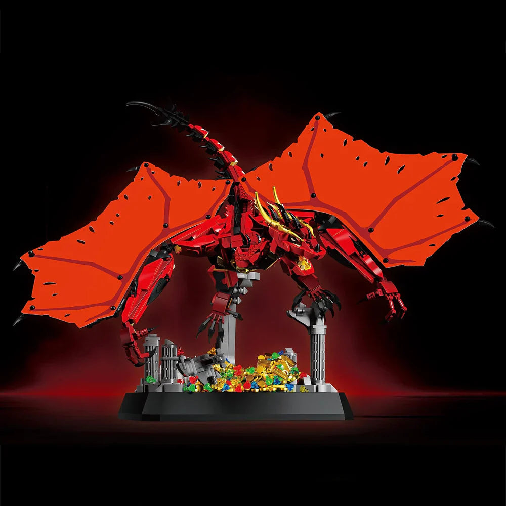 Inferno-Drache Feuer-Drache 1738 Teile