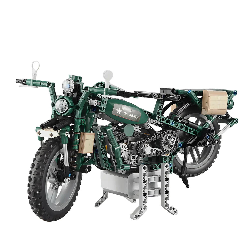 Militärmotorrad aus dem Zweiten Weltkrieg, 550 Teile