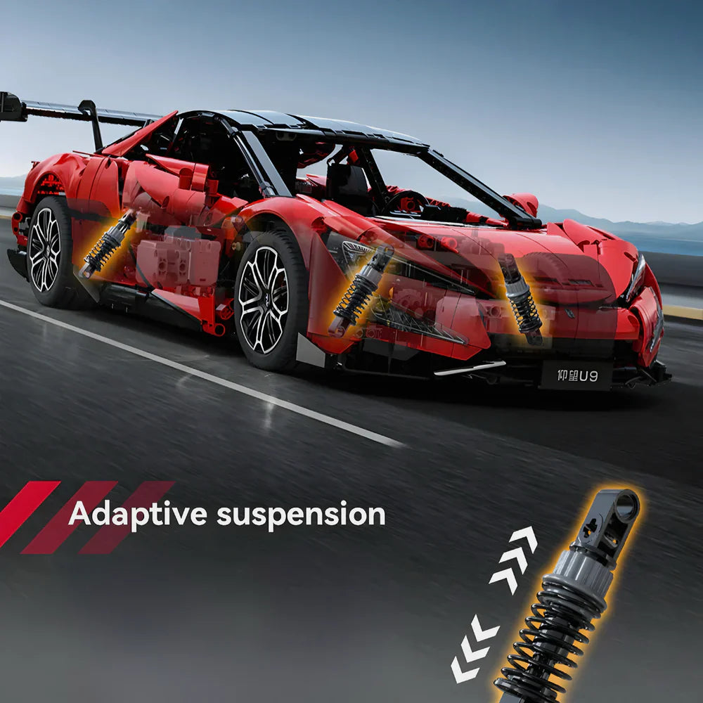 Yangwang U9 Supersportwagen 3672 Teile