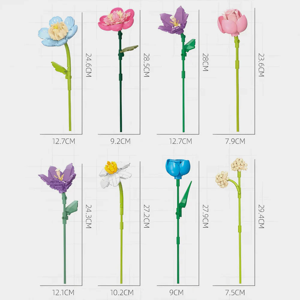 Floral Bouquet 866PCS
