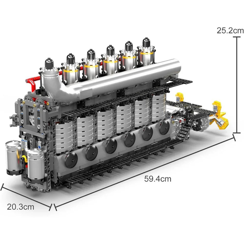 Twin Propeller Engine 3222PCS