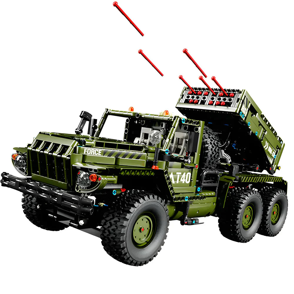 Militärischer Raketenwerfer Katjuscha 2269 Teile