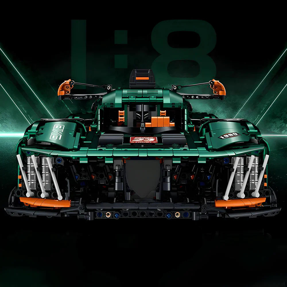 24h ultimativer Rennwagen 3745 Teile
