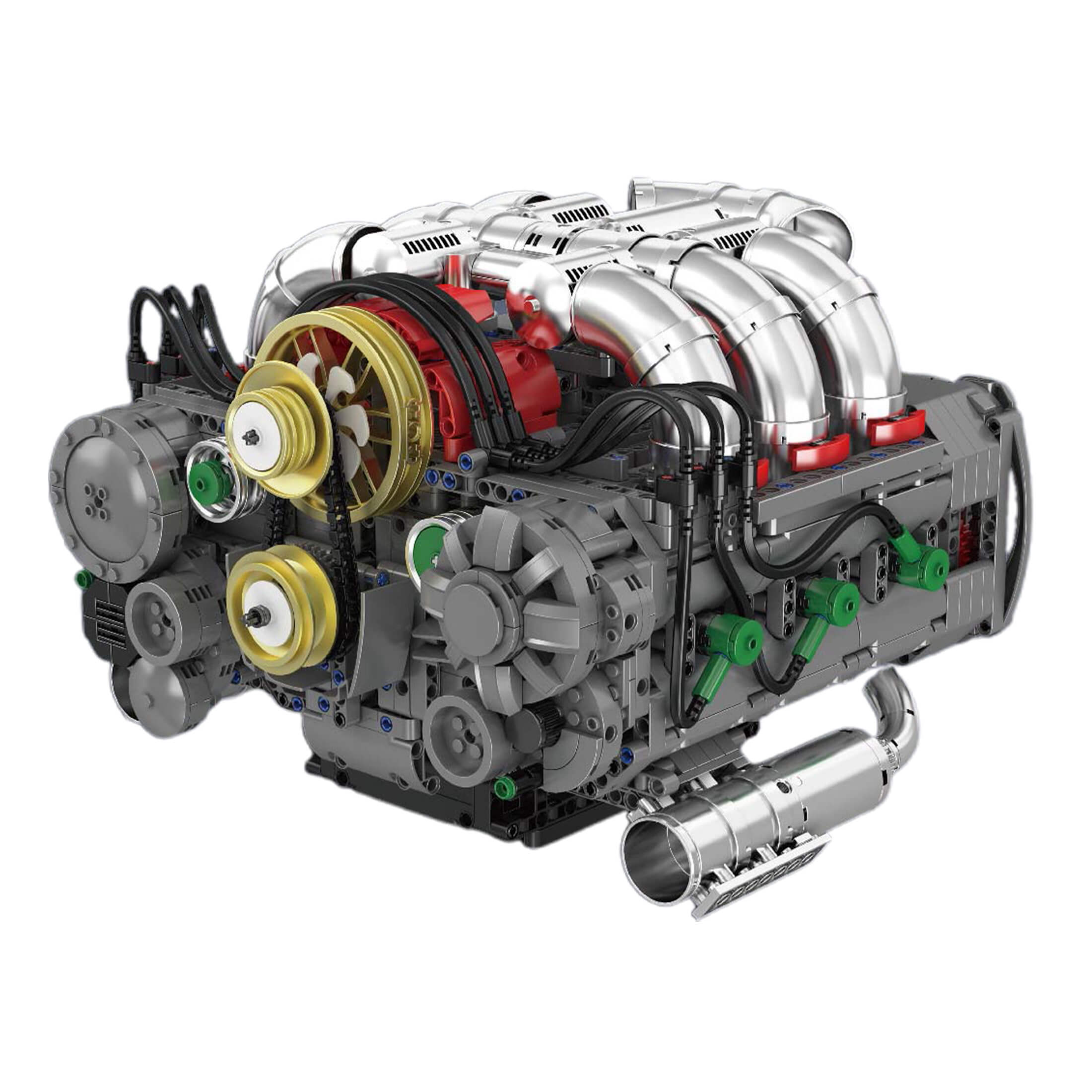 Flachmotor 6 Zylinder 2375 Teile