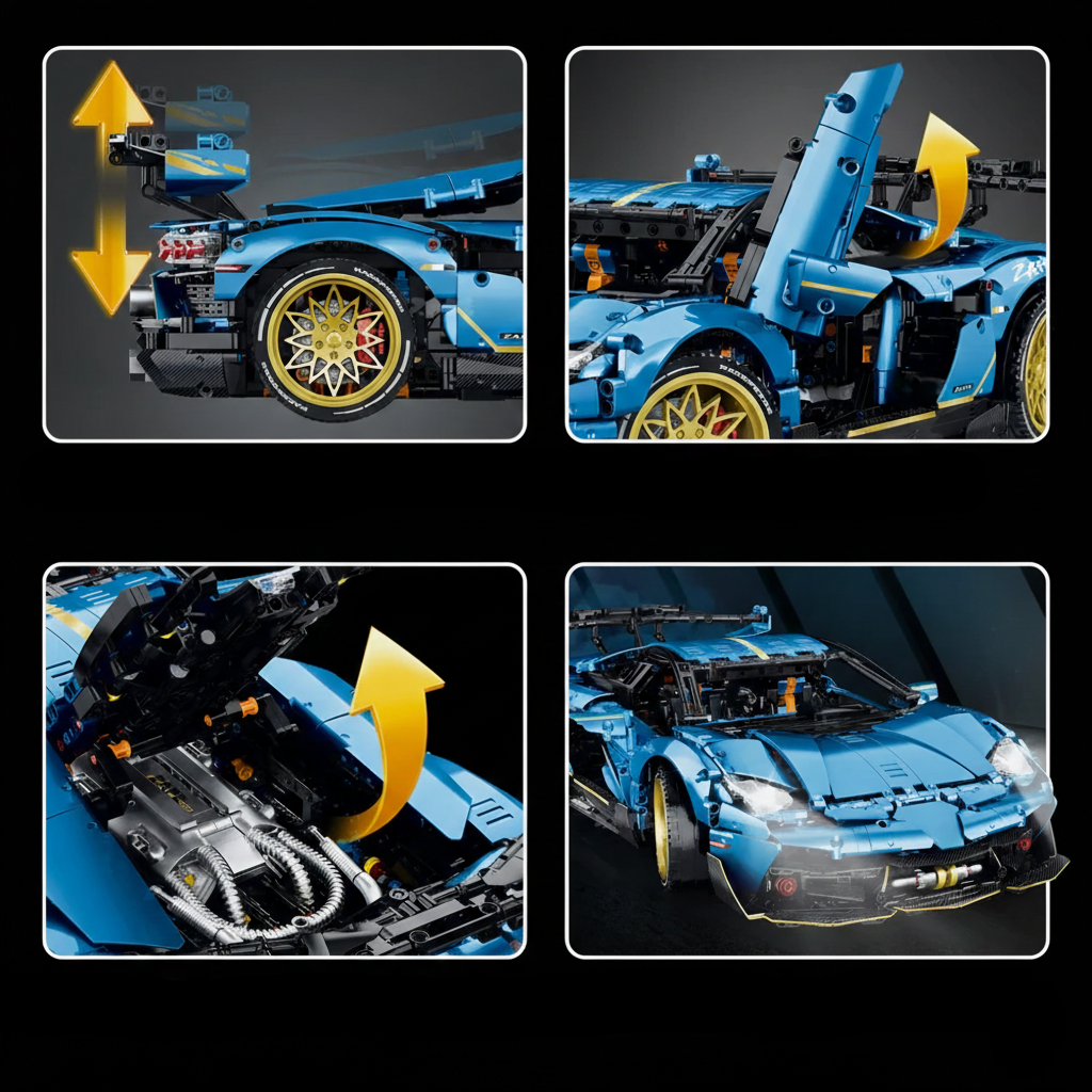 Collection Édition Supercar V12 Italienne 3656 pièces