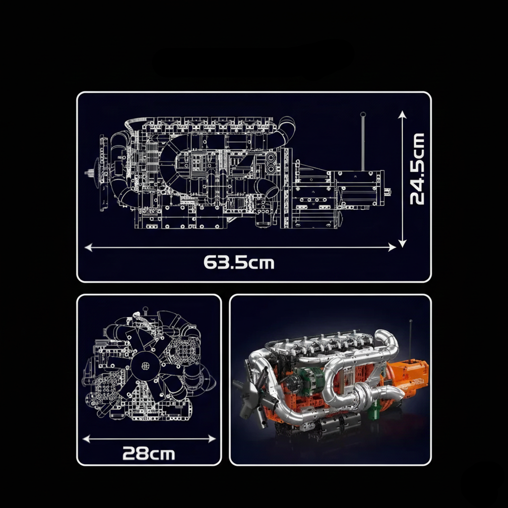 Mechanischer Reihensechszylinder-Lkw-Motor 3236PCS
