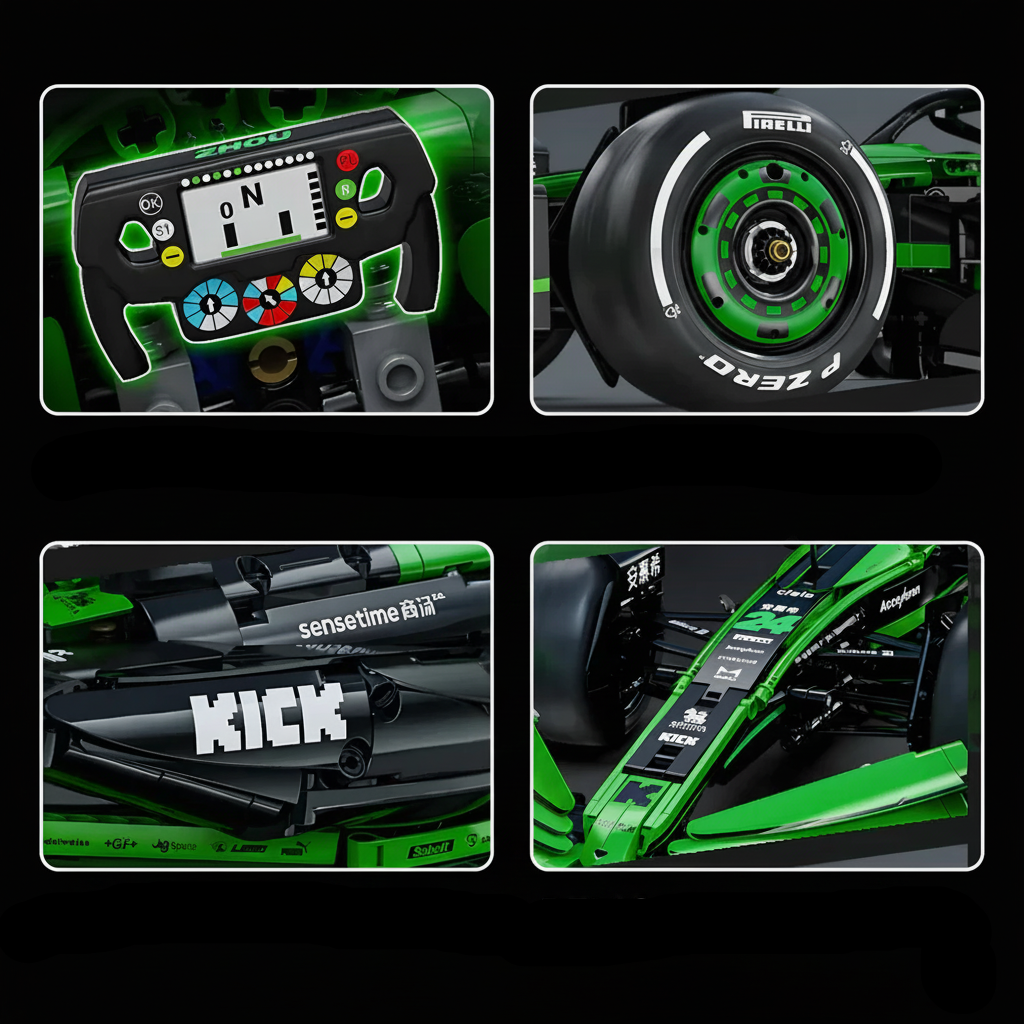 Sauber Kick F1 2025 Edition 2552 Teile