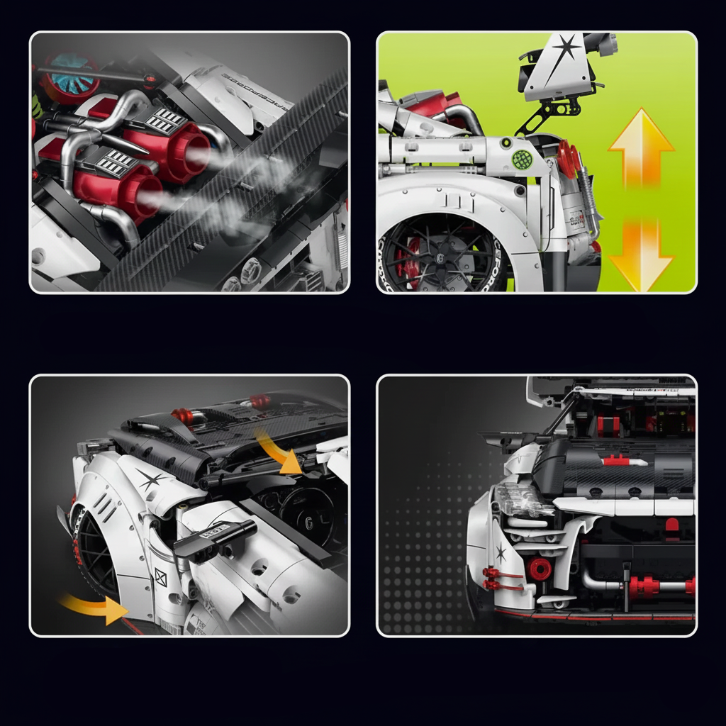 Godzilla R35 rabaissée 3939 pièces