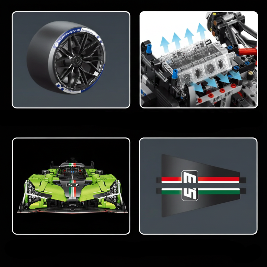 Italian Endurance 53Prototype Speed Icon 3772PCS