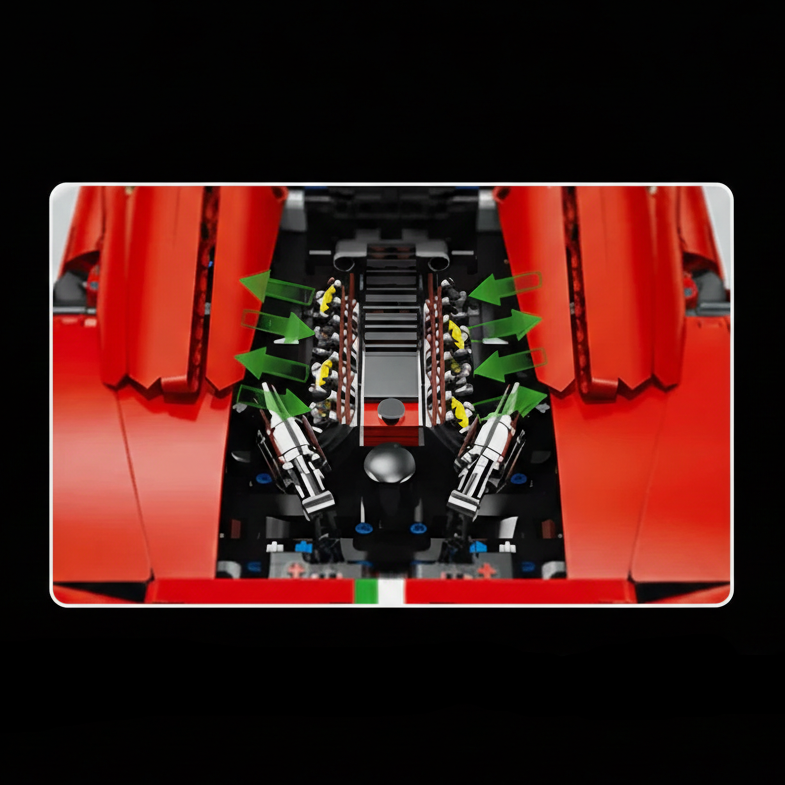 Ultimate Italian F8 Convertible 3780PCS
