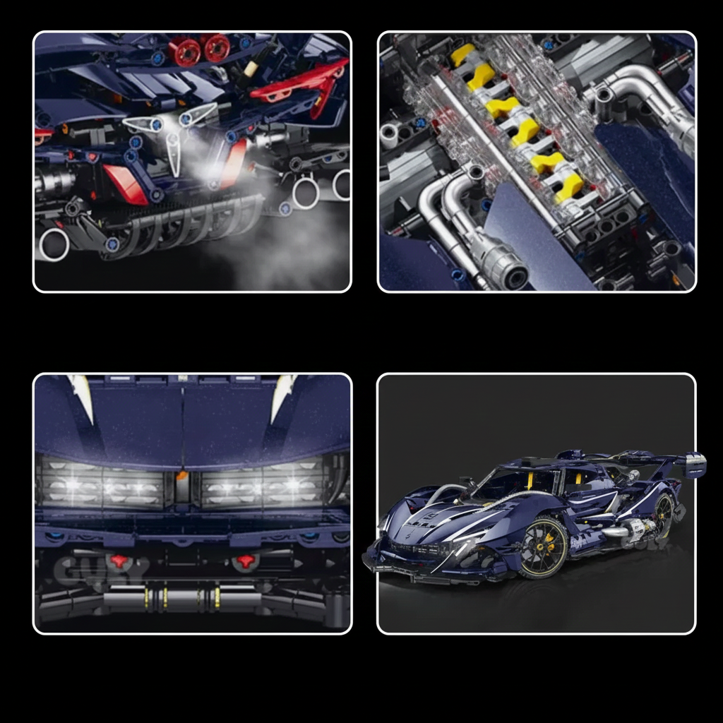 Hypercar de Minuit Emotion Intense 3655 pièces