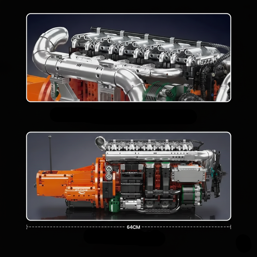 Mechanischer Reihensechszylinder-Lkw-Motor 3236PCS
